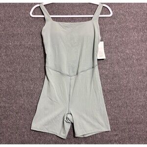 All In Motion Women's Short Bodysuit Workout Green Extra Small